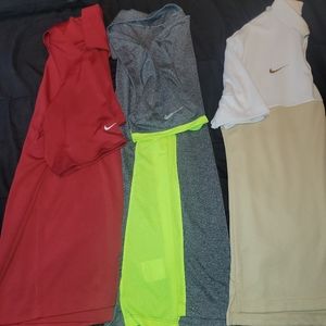 LOT OF 3 Nike Golf Polos